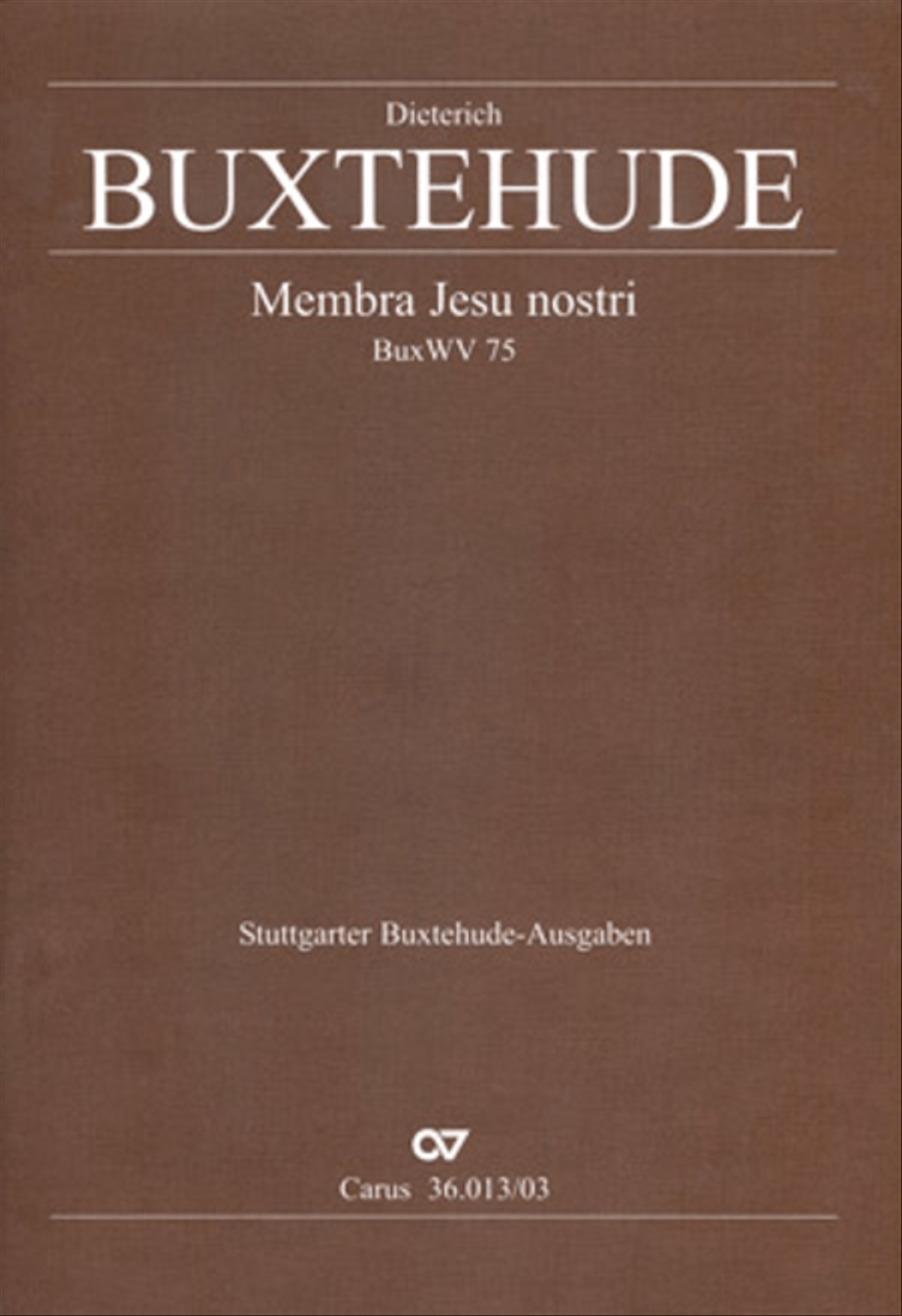 Membra Jesu nostri SSATB scores gallery preview page 1
