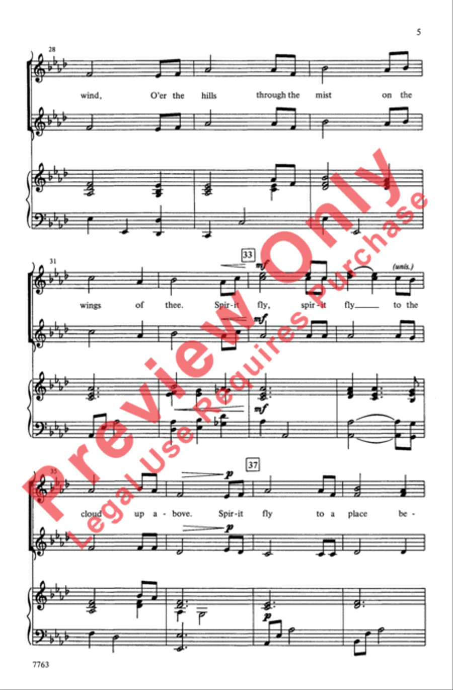 To the Sky Women's Choir scores gallery preview page 4