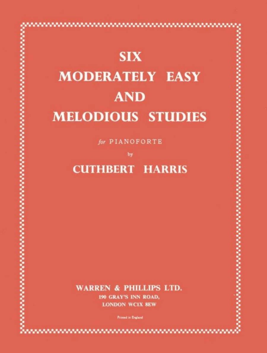Six Modern and Melodious Studies