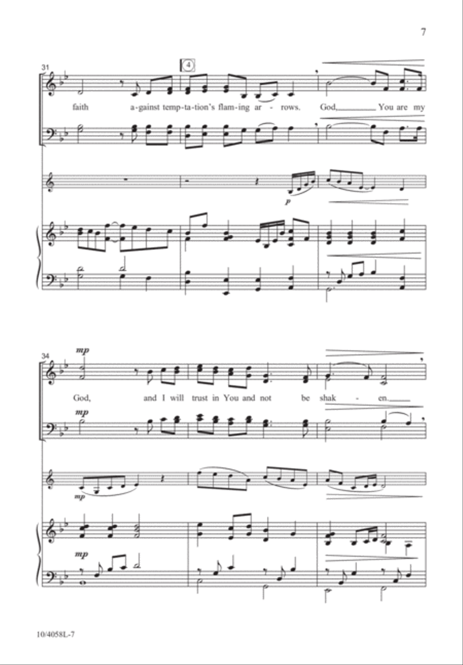 Still, My Soul, Be Still 4-Part scores gallery preview page 8