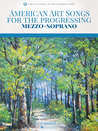 Book cover for American Art Songs for the Progressing Singer - Mezzo-Soprano