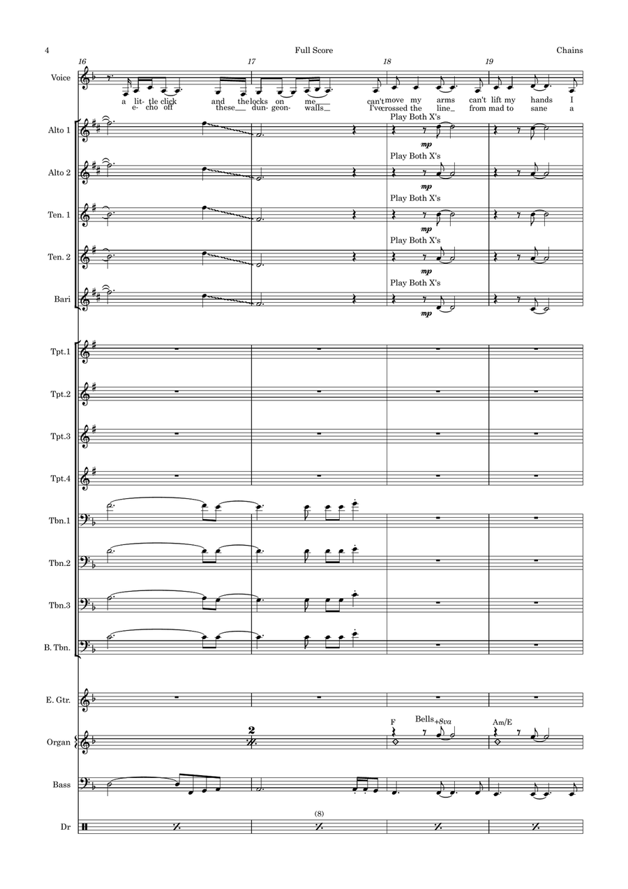 Chains Jazz Ensemble scores gallery preview page 4