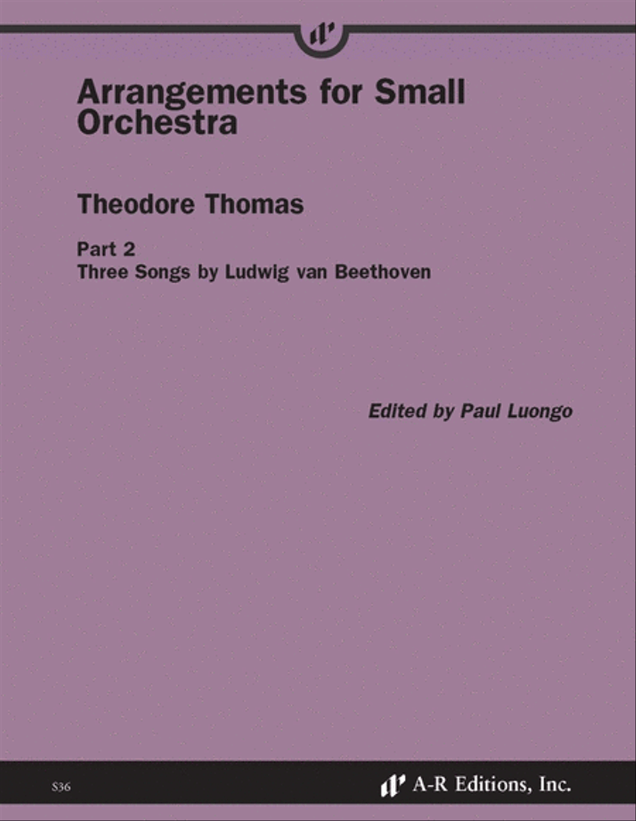 Three Songs Chamber Orchestra scores gallery preview page 1
