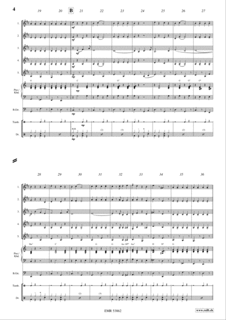 Schonfeld Marsch Schonfeld Marsch Cornet scores gallery preview page 4