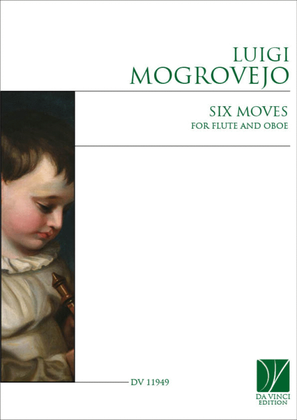 Book cover for Six Moves, for Flute and Oboe