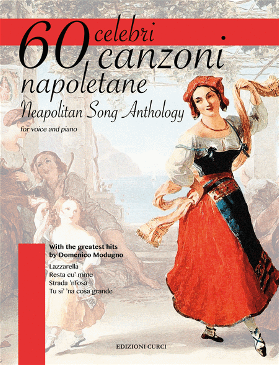 60 celebri canzoni napoletane - Neapolitan Song Anthology Voice Solo scores gallery preview page 1