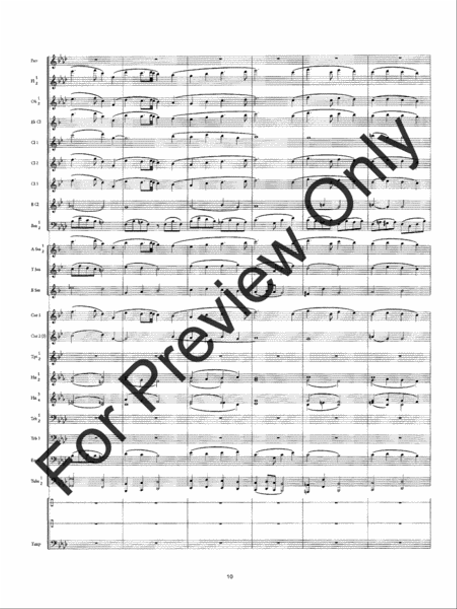 Symphony #3 Slavyanskaya - Full Score