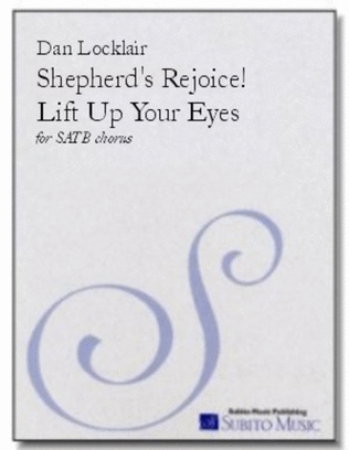 Book cover for Shepherds Rejoice! Lift Up Your Eyes