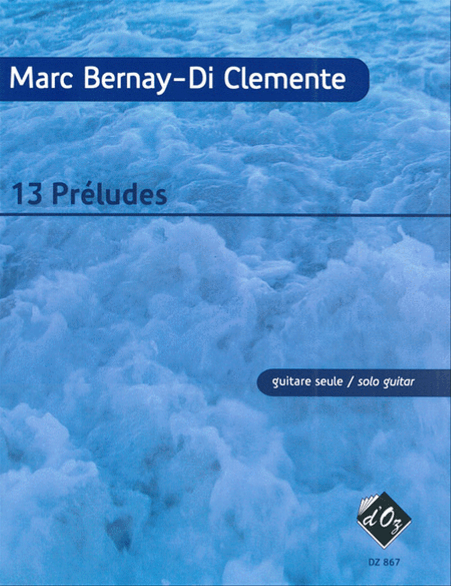 13 Préludes Classical Guitar scores gallery preview page 1
