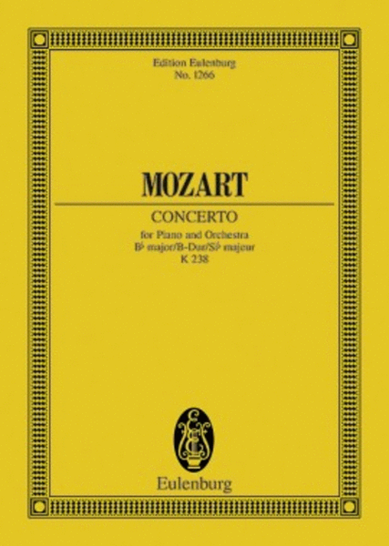 Concerto No. 6 Bb major KV 238