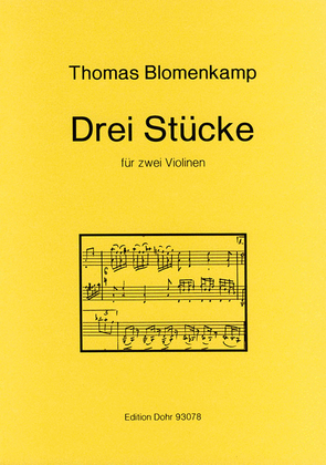 Drei Stücke für zwei Violinen (1984)