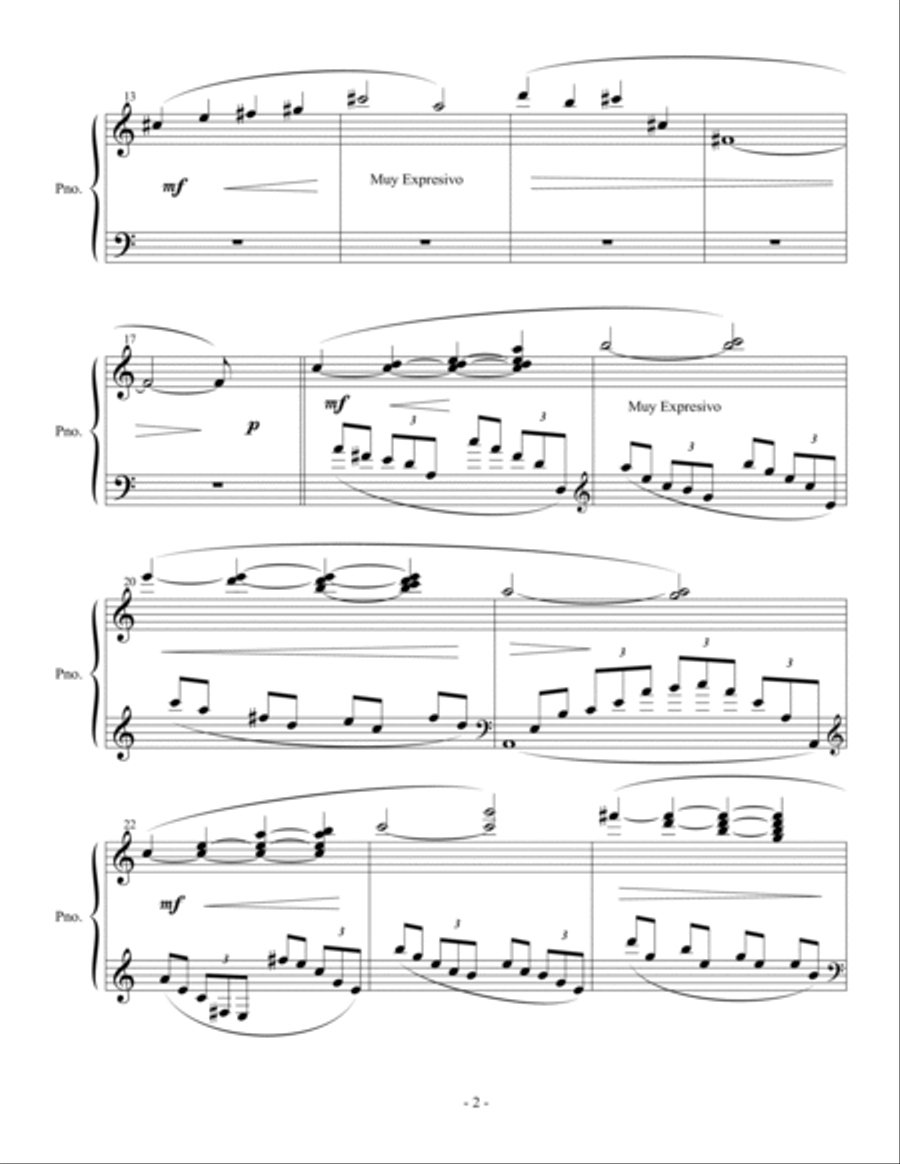Variations for Piano Piano Solo scores gallery preview page 3
