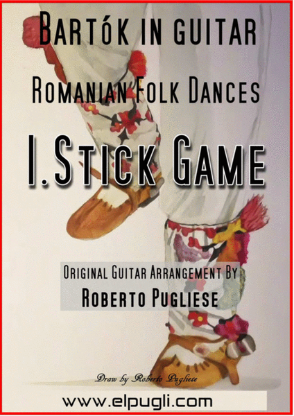 Romanian Folk Dances, Sz. 56. FOR CLASSIC GUITAR image number null