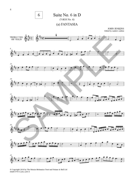 Fantasia-Suites. String Parts (MB90, 6-9)