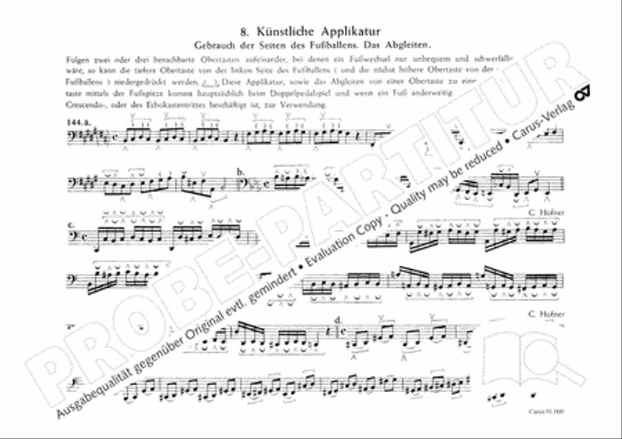 Orgelschule Orgelschule Organ scores gallery preview page 102