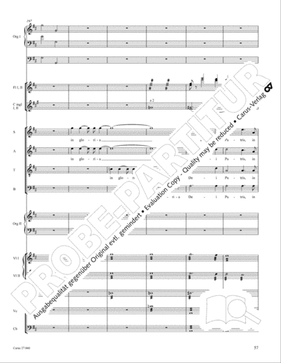 Messe a quatre voix 4-Part scores gallery preview page 68