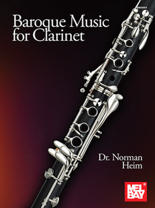 Book cover for Baroque Music for Clarinet