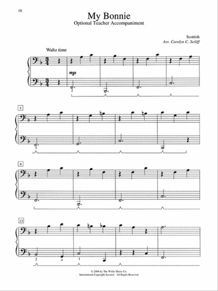 Teaching Little Fingers to Play More Songs from Many Lands Piano Method scores gallery preview page 5