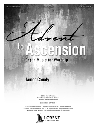 Book cover for Advent to Ascension