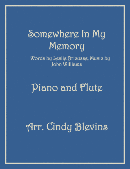 Somewhere In My Memory, for Piano and Flute image number null
