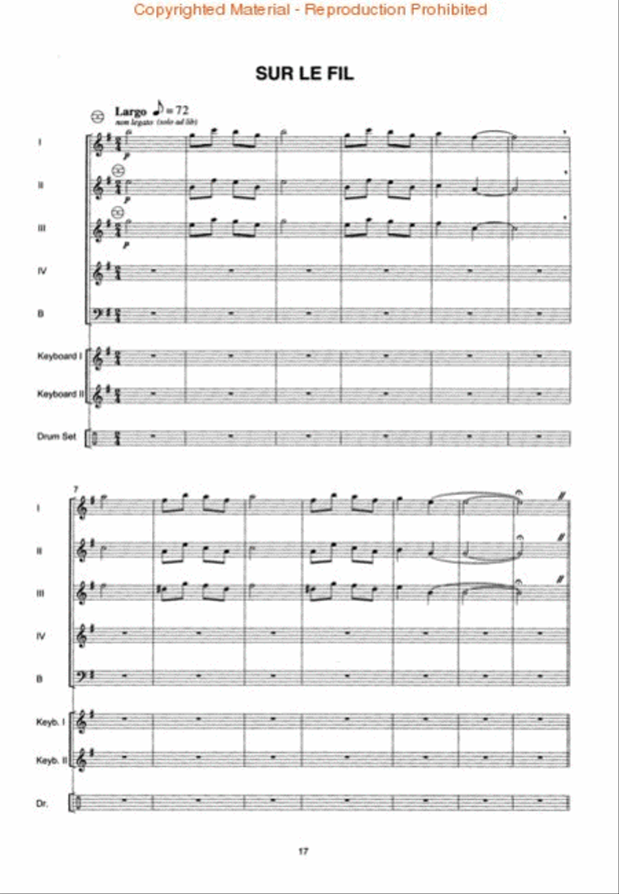 Amelie Amelie Accordion Orchestra scores gallery preview page 3