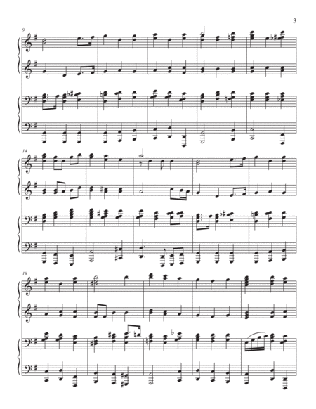 To God Be the Glory: Hymn Settings for 4-Hand Piano image number null