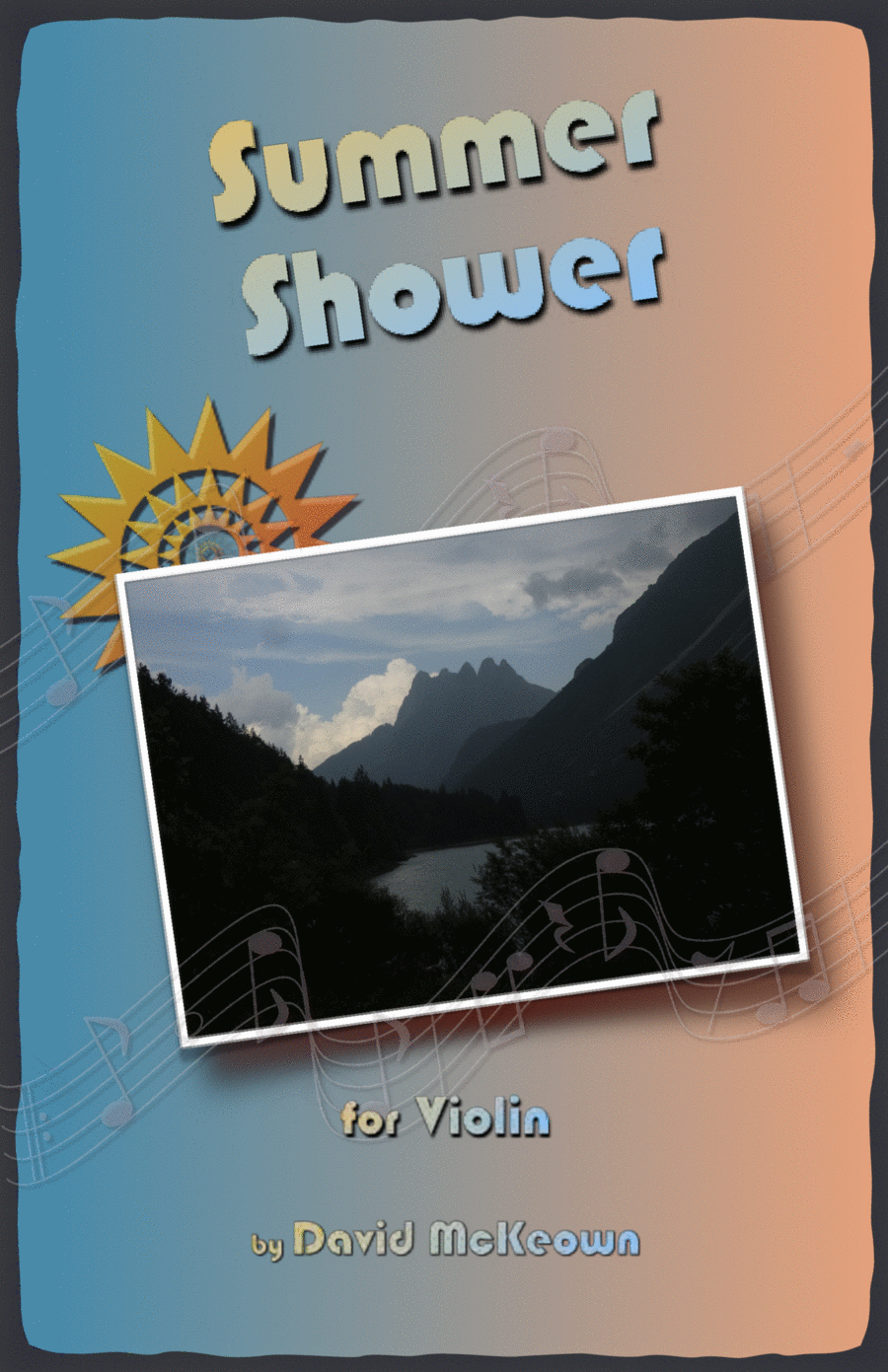 Summer Shower for Violin Duet String Duet scores gallery preview page 1