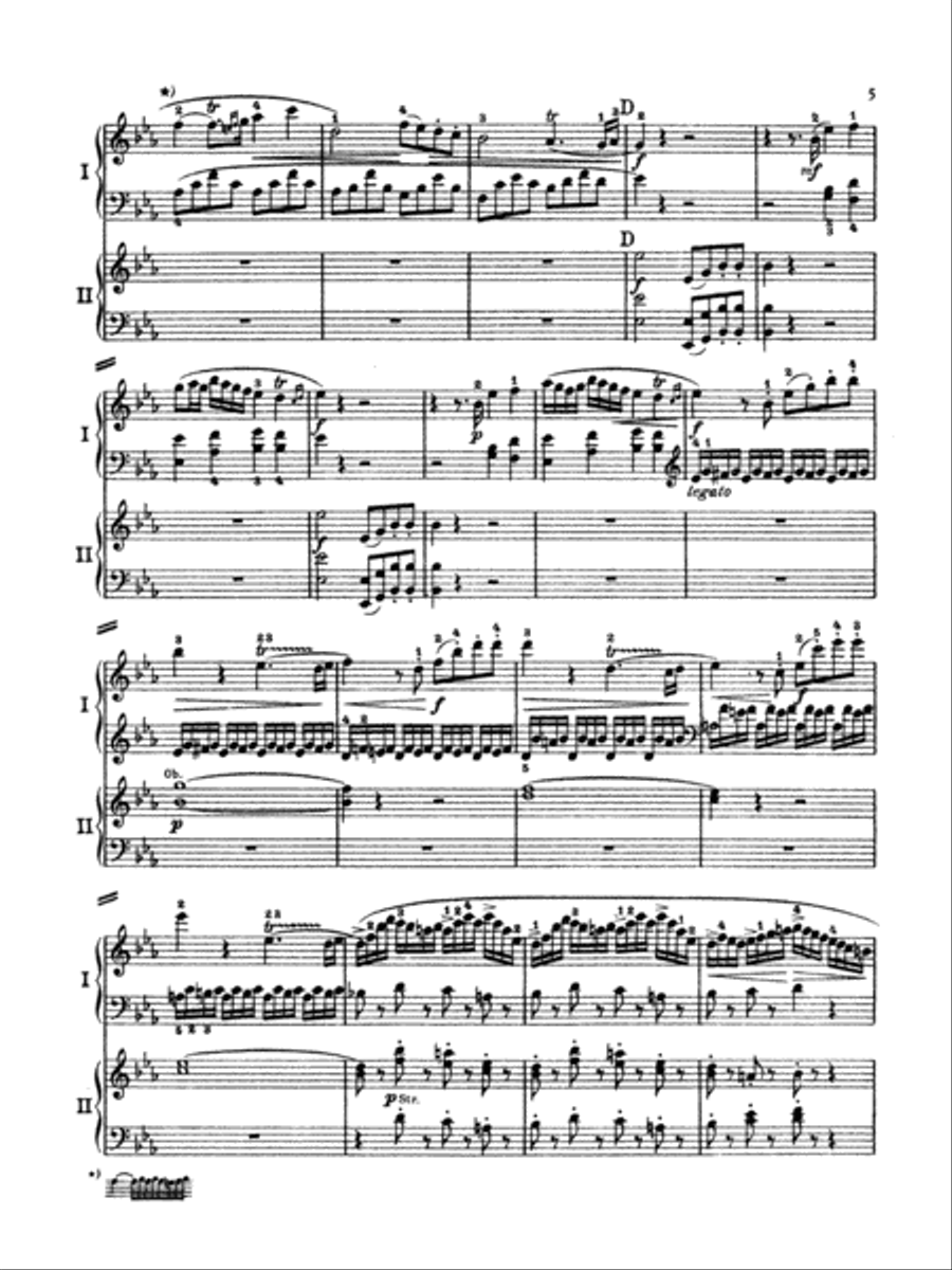 Mozart: Piano Concerto No. 9 in E flat Major, K. 271 Piano scores gallery preview page 5