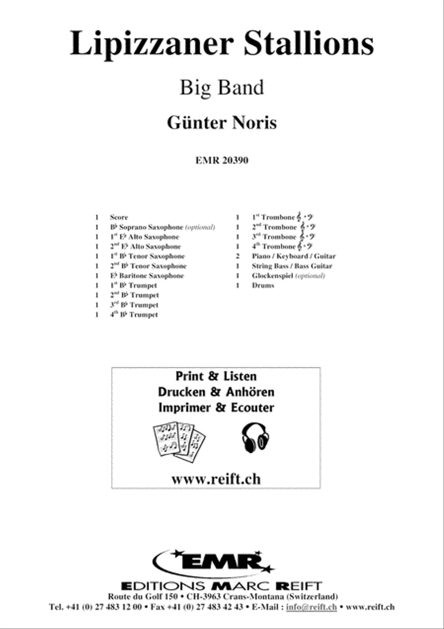 Lipizzaner Stallions Lipizzaner Stallions Big Band scores gallery preview page 2