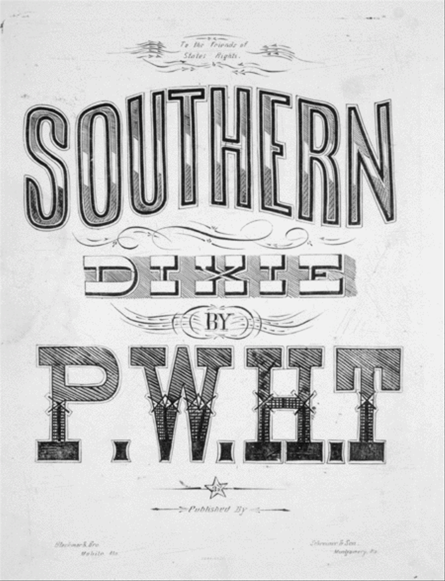 Southern Dixie Voice scores gallery preview page 1