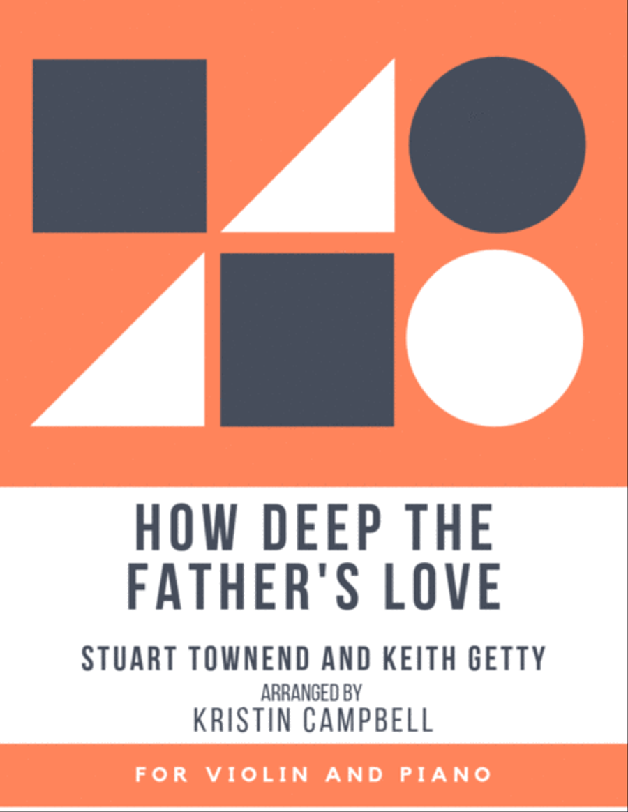 How Deep The Father's Love For Us Violin Solo scores gallery preview page 1