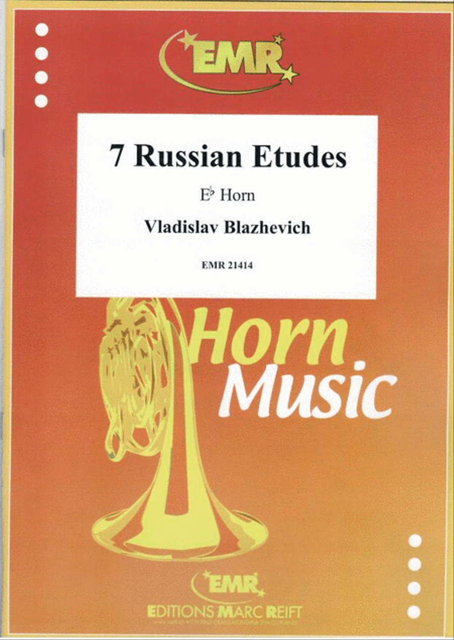 7 Russian Etudes 7 Russian Etudes Horn scores gallery preview page 1