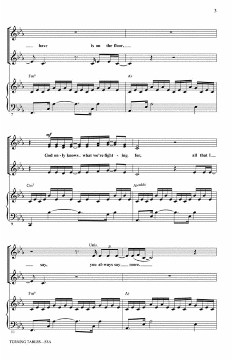 Turning Tables SSA scores gallery preview page 3