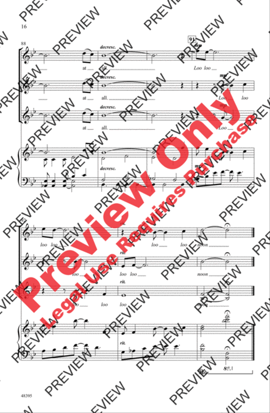 Both Sides Now Women's Choir scores gallery preview page 16