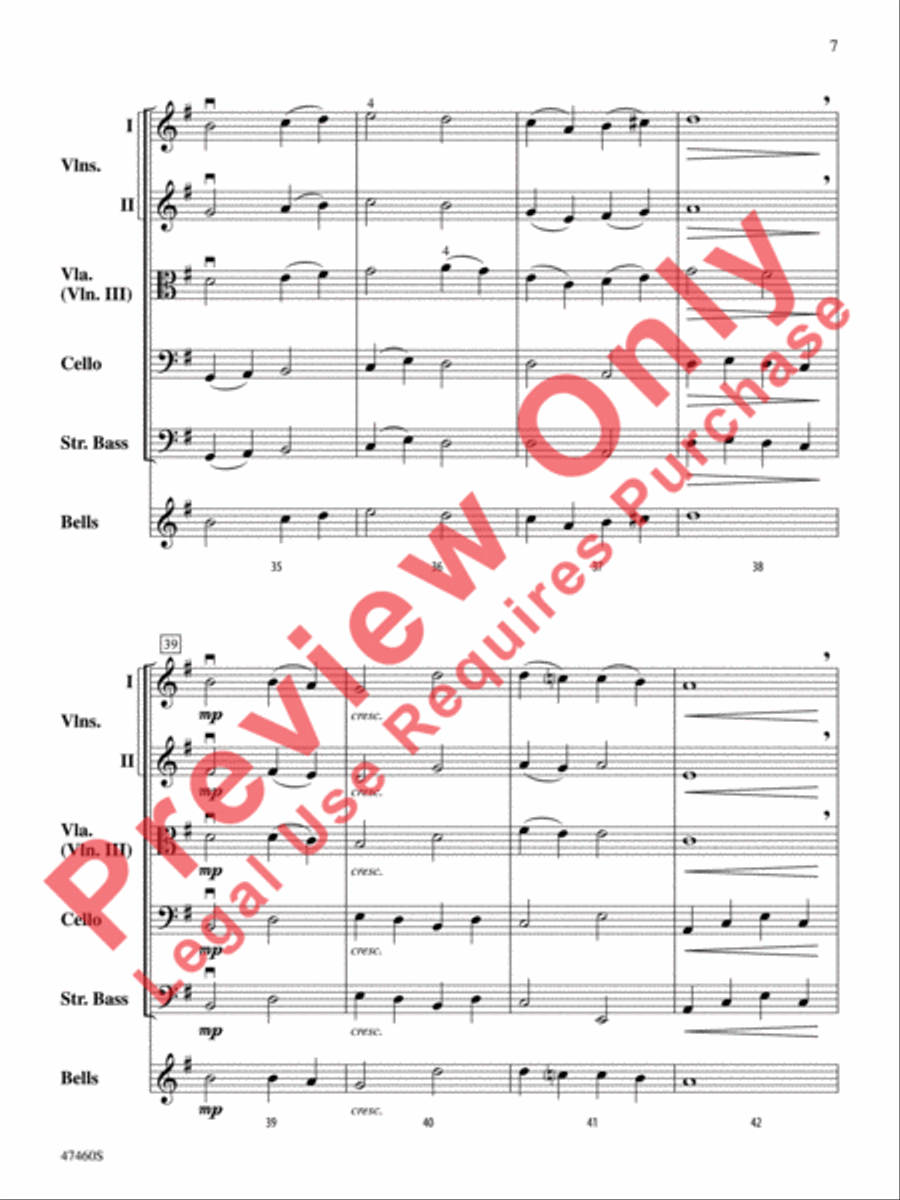 Eventide String Orchestra scores gallery preview page 8