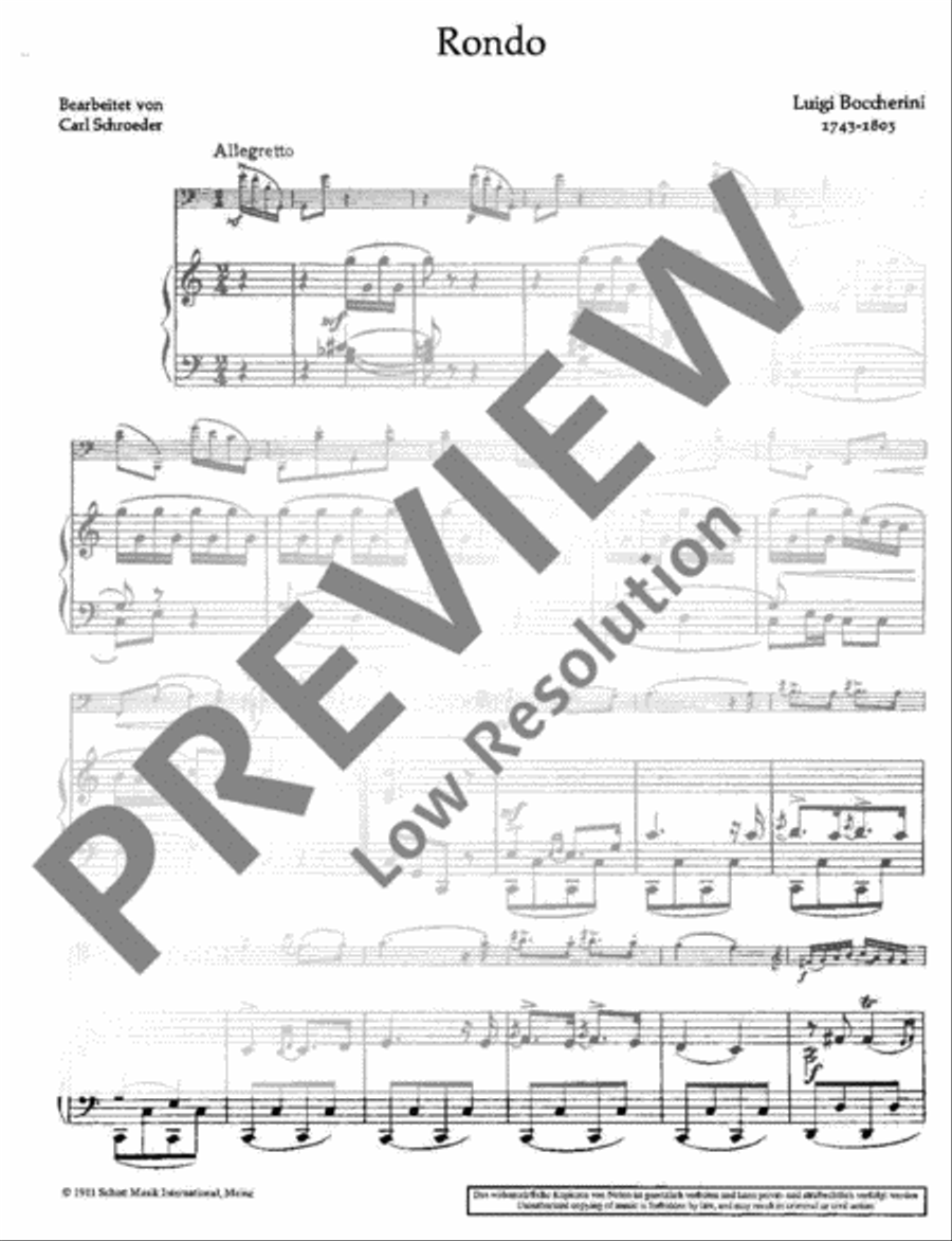 Rondo C Major Piano Accompaniment scores gallery preview page 3