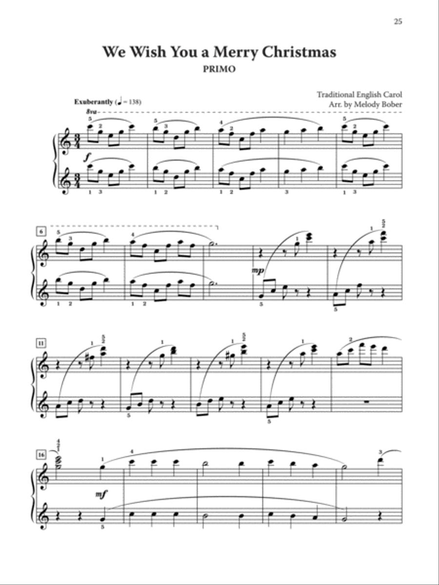 Christmas Memories for Two, Book 2 Small Ensemble scores gallery preview page 5