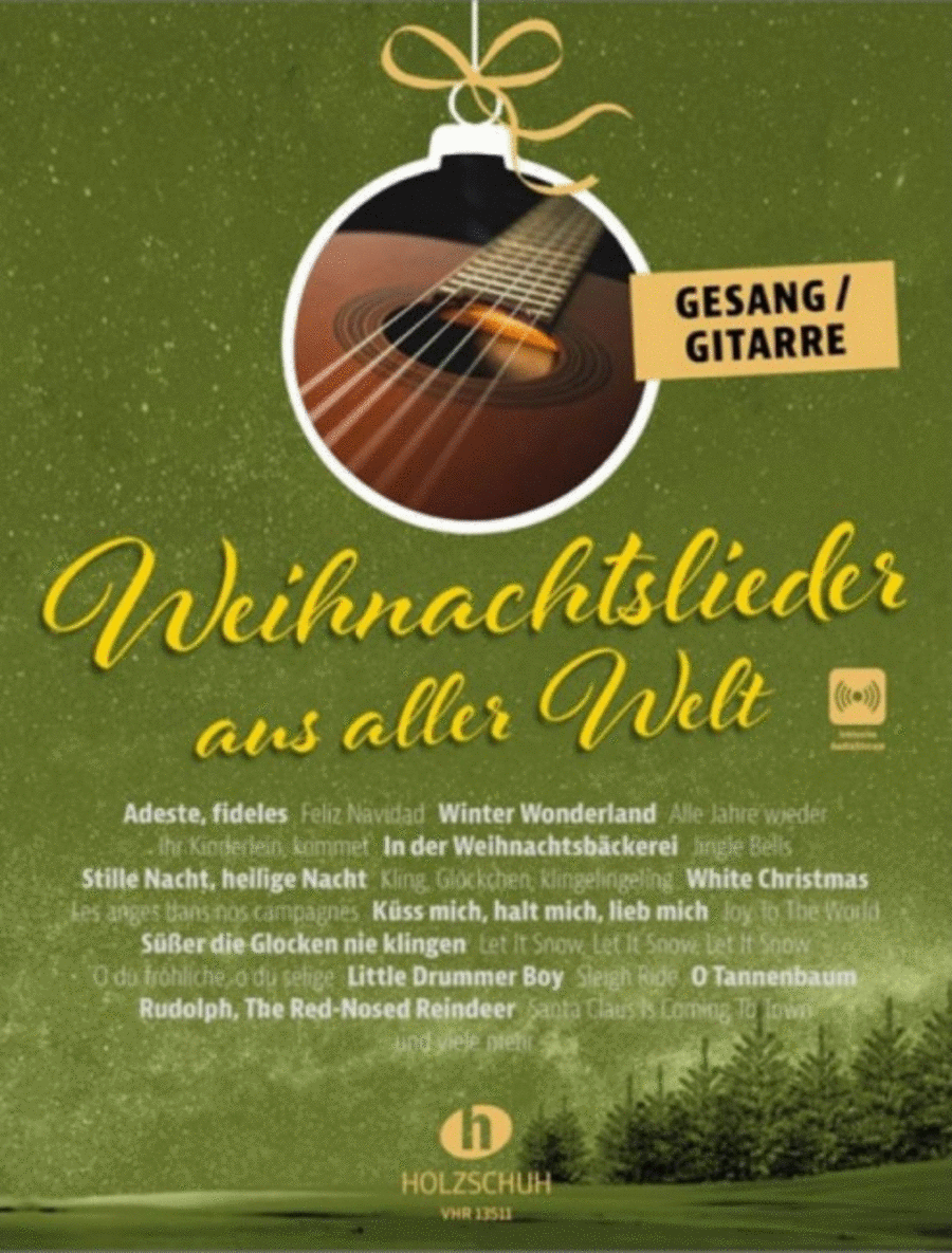Weihnachtslieder aus aller Welt - Gesang/Gitarre