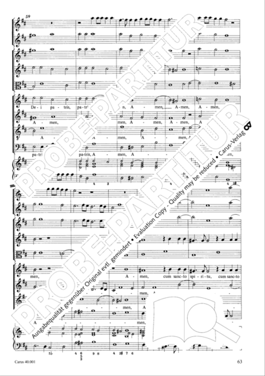 Gloria in D SSA scores gallery preview page 70