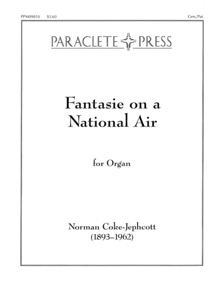 Fantaisie on a National Air Organ - Sheet Music