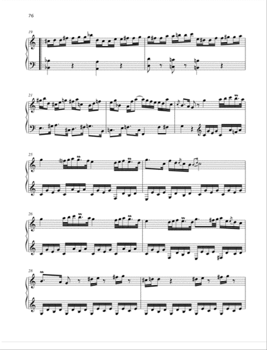 Sonata C major Sonata C major Piano scores gallery preview page 3