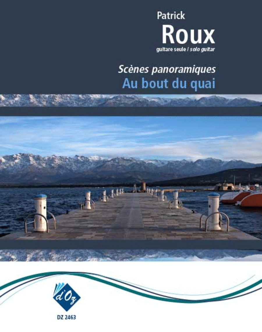 Au bout du quai (Les scènes panoramiques) Classical Guitar scores gallery preview page 1