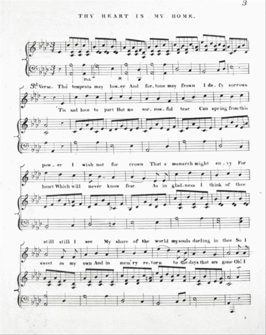 Thy Heart is My Home. A Ballad Voice scores gallery preview page 2
