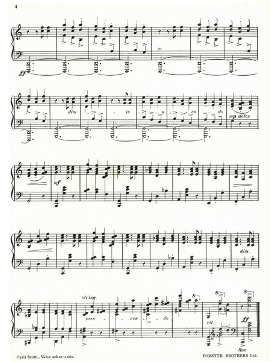Valse Scherzando Piano Solo scores gallery preview page 3