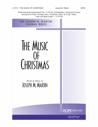 Book cover for The Music of Christmas