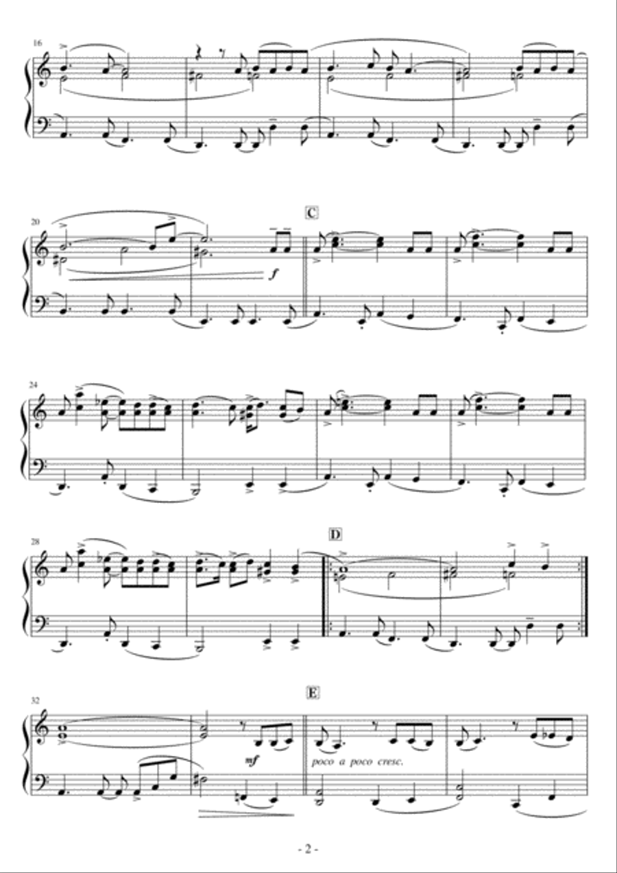 Skyfall Easy Piano scores gallery preview page 2