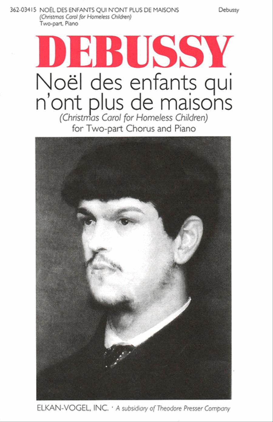 Noel Des Enfants Qui N'Ont Plus De Maisons Choir scores gallery preview page 1