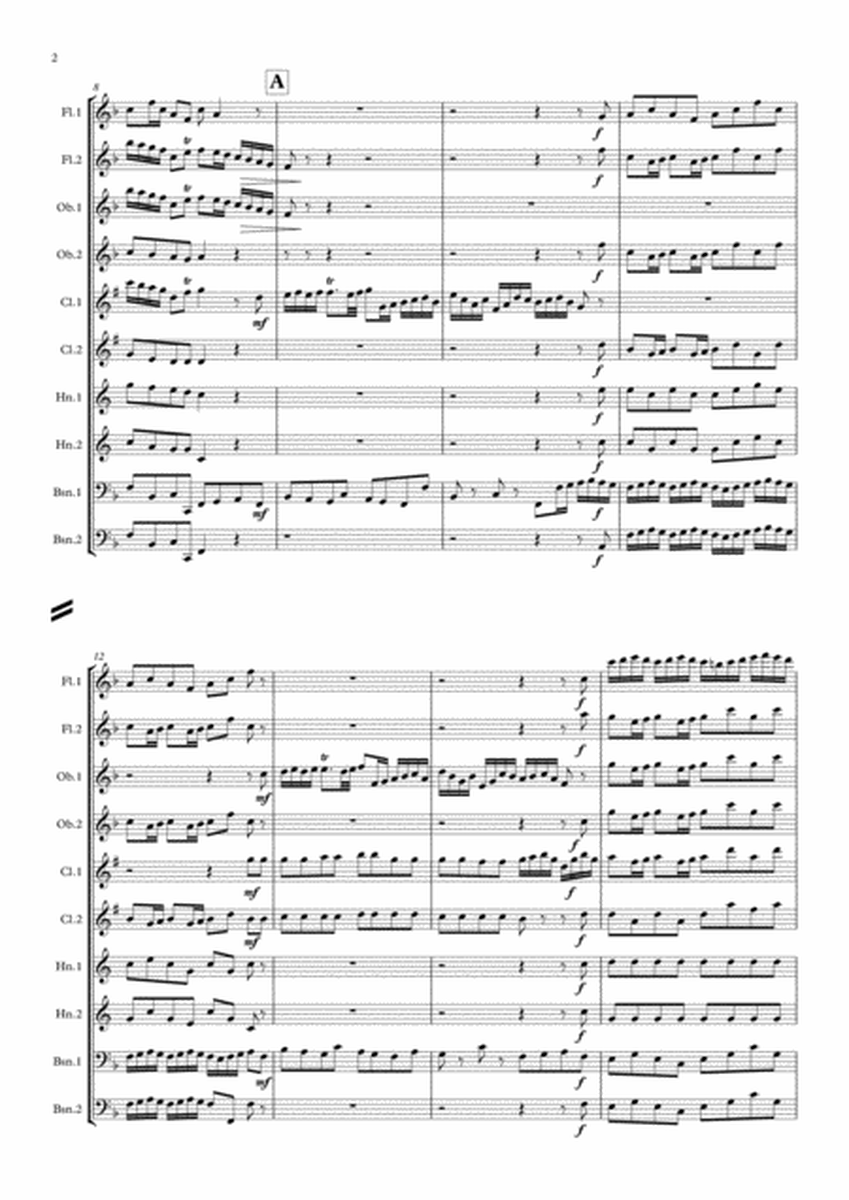 Bach: Brandenburg Concerto No.2 in F (BWV 1047) Mvt.1 - wind dectet image number null