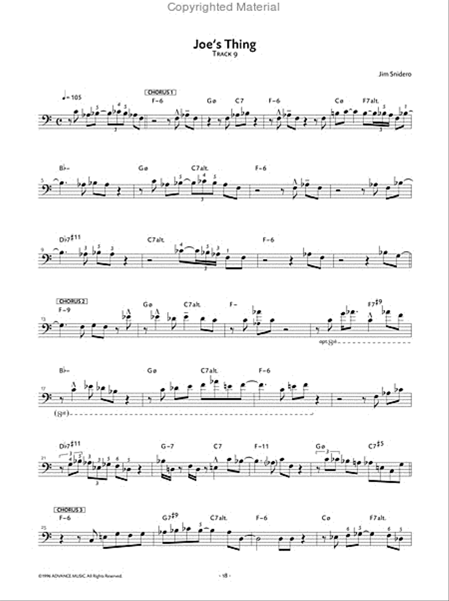 Jazz Conception -- Trombone Trombone scores gallery preview page 7