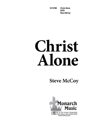 Book cover for Christ Alone